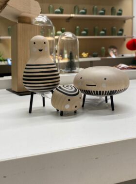 IKEA宜家人物装饰品3件套家摆件