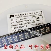 Patch self-restoring fuse 2920 2 5A SMD2920P250TF Taiwan polytripod fuse