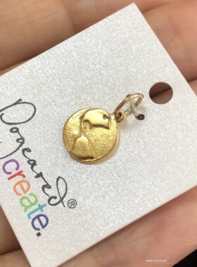 Create系列 DIY配件 地球吊坠 项链手绳挂坠 美国 Dogeared 正品