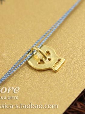 dogeared美国丝线925银骷髅项链