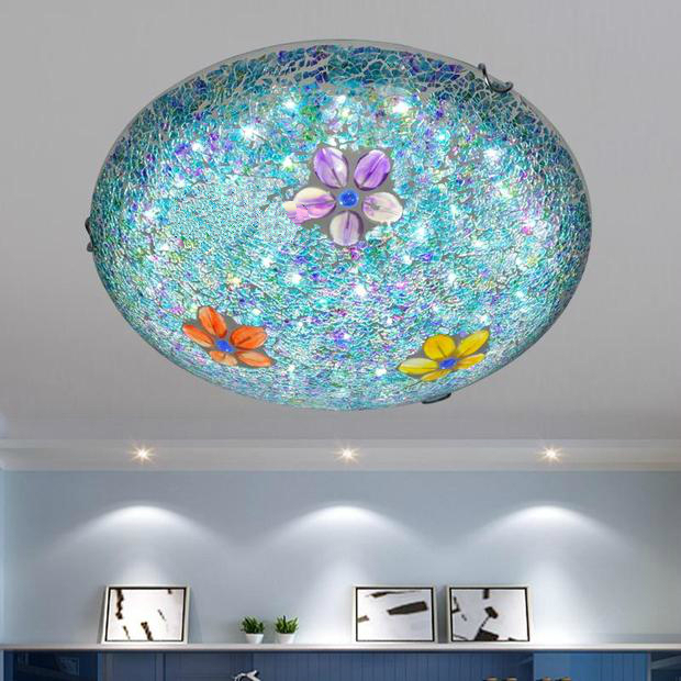 创意地中海贝壳LED吸顶灯 餐厅卧室过道男孩女孩儿童房阳台灯具,淘宝优惠券,粉丝福利购,淘宝优惠卷