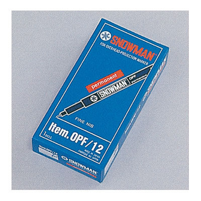 SNOWMAN OPS OPF OPM parmanent 雪人油性菲林笔 标记笔 记号笔 - 图2