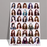 Парикмахерская плакат парикмахерская посвященная высокоопределенная мужская и женская прическа рисунки для парикмахеров, рисунки моделирования парикмахера, висящие рисование настенные наклейки декоративная живопись