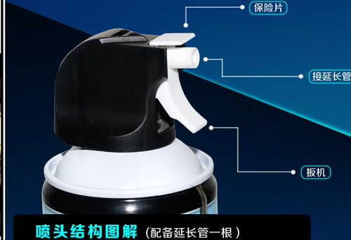 正品展途ST1005压缩空气罐除尘罐精密仪器手机电脑单反镜头清洁罐 - 图1