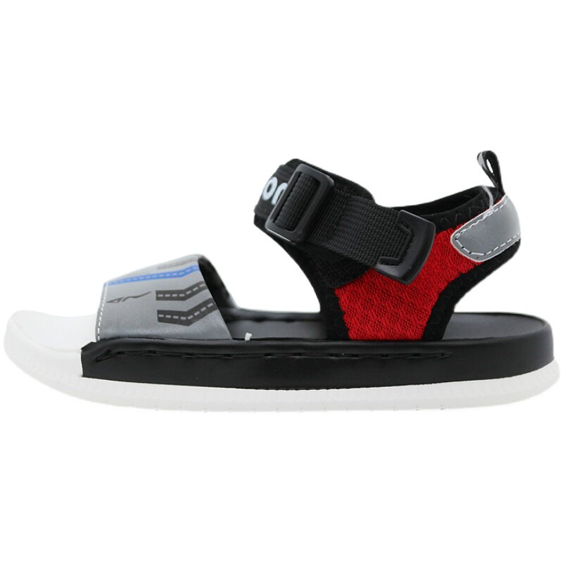 大东童鞋夏季新款舒适男童沙滩鞋中小童魔术贴儿童凉鞋21X1605