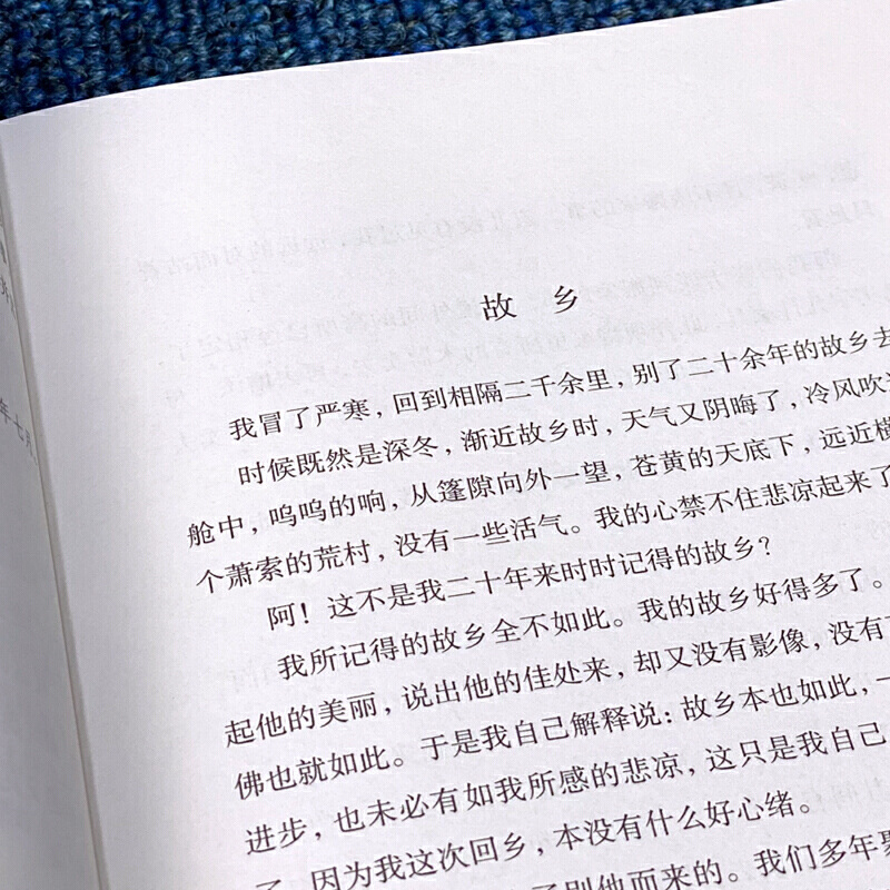 现货正版 故乡 鲁迅 著翰墨/中国文联出版社收录孔乙己风筝故乡从百草园到三味书屋有藤野先生鲁迅散文选集当代散文随笔图书籍 - 图3