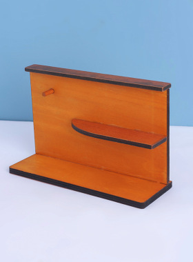 ZAKKA蛋糕架墙壁木架背景板微缩场景拍摄道具娃娃屋装饰品木制摆