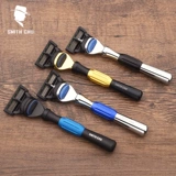 Старомодная бритва, лезвие, подарочная коробка, упаковка с гравюрой, 5 этажей, подарок на день рождения