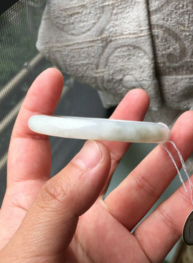天然A货缅甸料翡翠A货贵妃蛋镯子