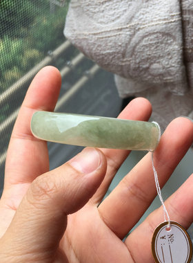 天然A货缅甸料翡翠玉石手镯薄款