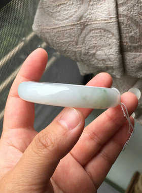 天然A货缅甸料翡翠玉石手镯女款