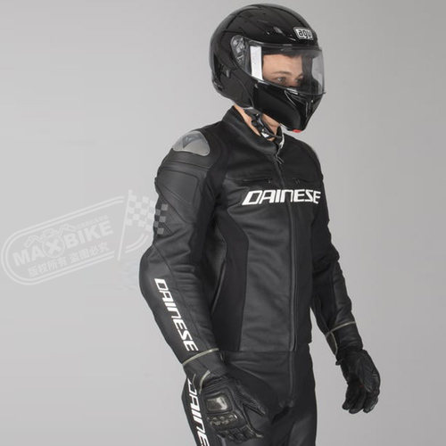DAINESE丹尼斯RACING 3摩托车赛车皮衣机车竞技骑行服钛合金皮衣 - 图2