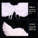 ປີກ feather ສີຂາວ glowing ເດັກນ້ອຍ Princess elf