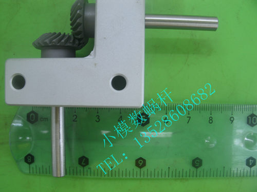 90度转换器 速比1:1小型螺旋伞齿轮箱 直角换向器 输出轴6mm - 图1