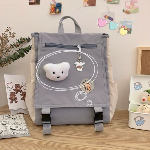 Ранец, японская сумка через плечо для школьников, свежий универсальный рюкзак, в корейском стиле, для средней школы, в японском стиле