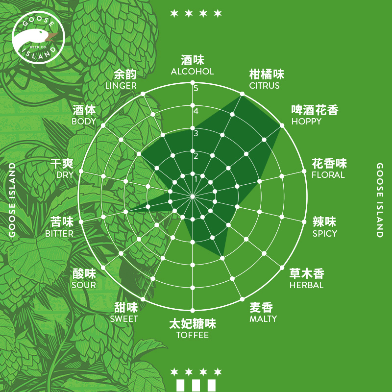 鹅岛IPA经典印度淡色艾尔精酿啤酒355ml*12瓶装 - 图3