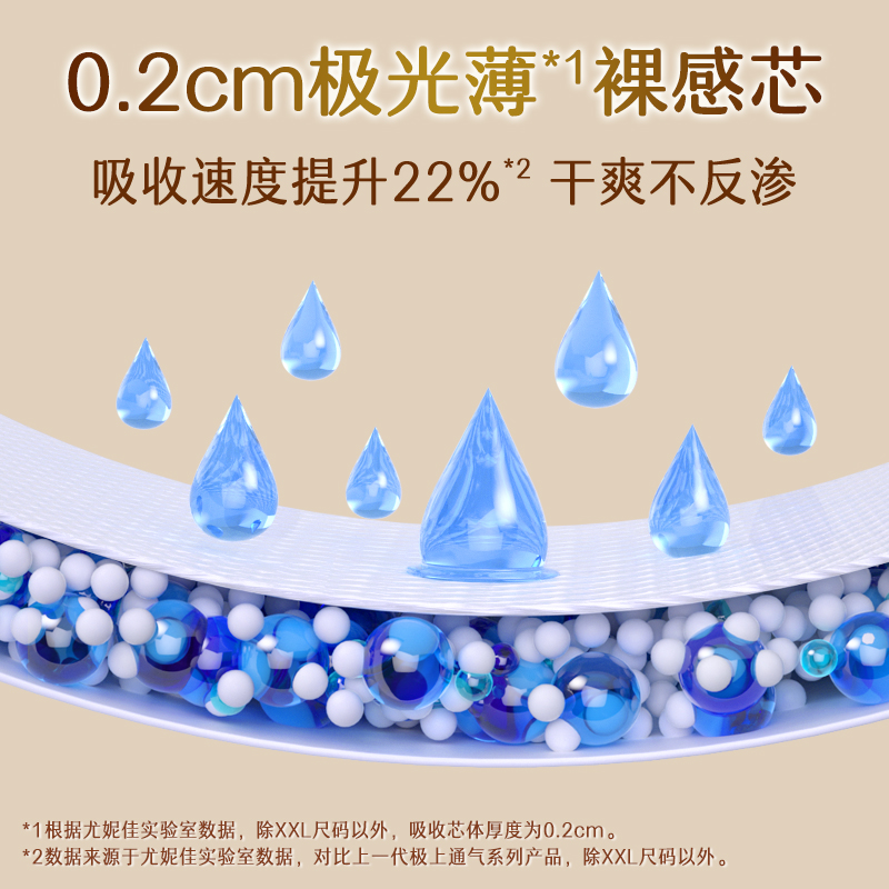 官方尤妮佳moony极上通气极光薄小绿网新升级拉拉裤L/XL/XXL