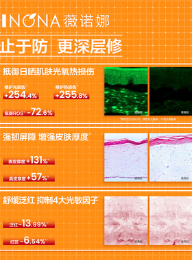 薇诺娜清透防晒乳霜敏感肌隔离