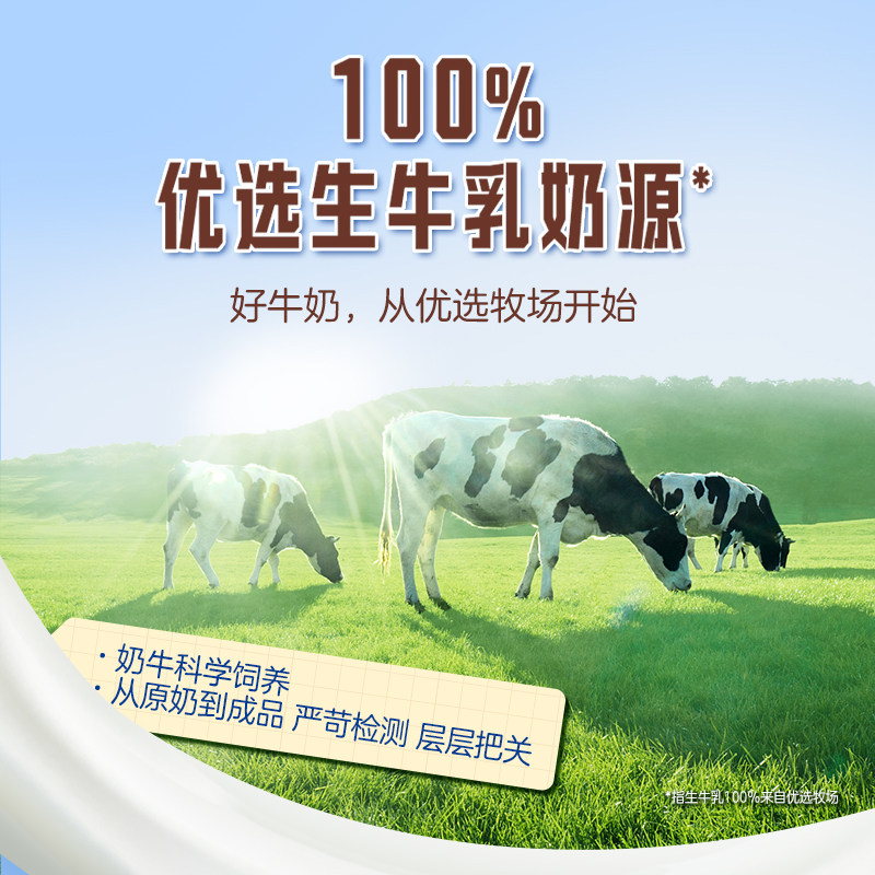 【超补】君乐宝白小纯黑巧牛奶220ml*12袋牛角包学生早餐营养牛奶,淘宝优惠券,粉丝福利购,淘宝优惠卷