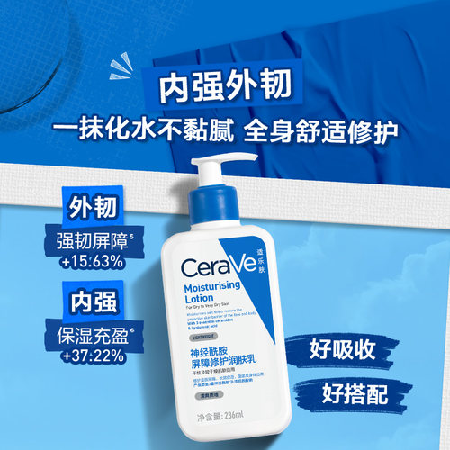 CeraVe/适乐肤C乳保湿修护身体乳神经酰胺乳液滋润 - 图0