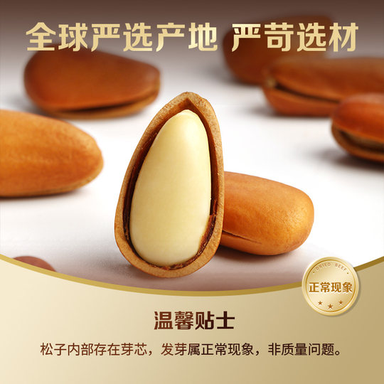 Baicao flavor Northeast pine nut dried fruit and nut snacks
