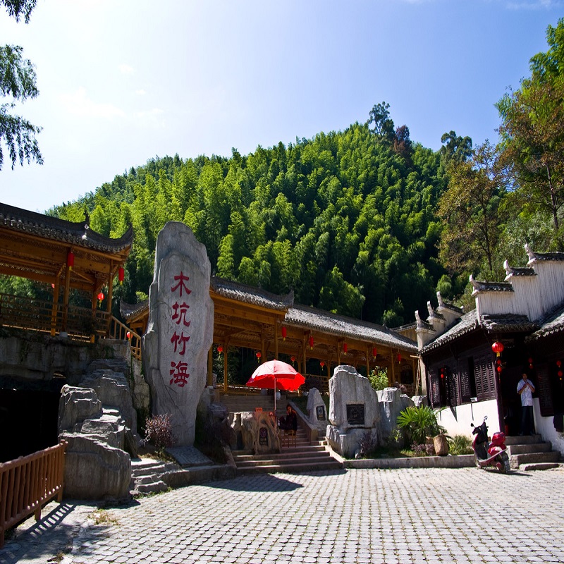 [木坑竹海-大门票]黄山木坑竹海门票 宏村周边景区 - 图0