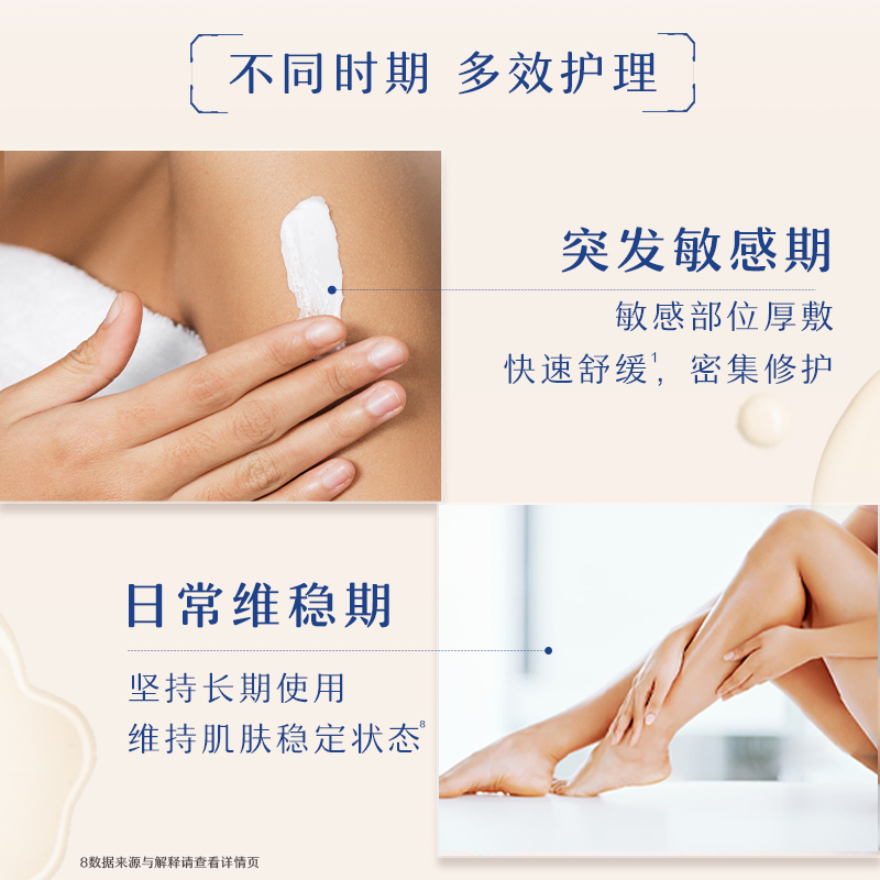 Aveeno/艾惟诺天然燕麦舒缓柔嫩润肤乳成人补水滋润身体乳354ml