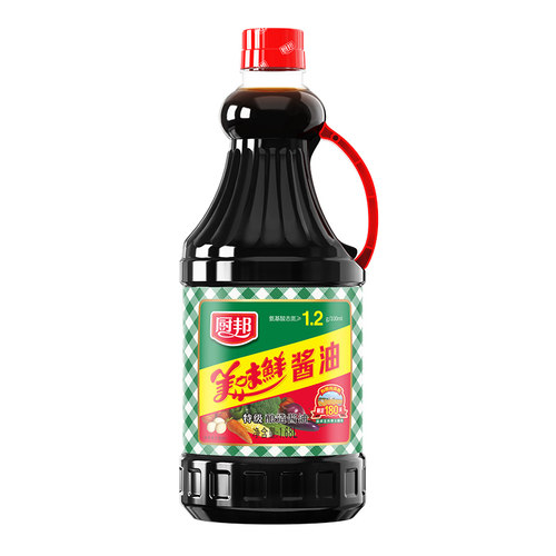 厨邦美味鲜酱油特级生抽黄豆酿造蒸鱼调味品调料家用凉拌 - 图0