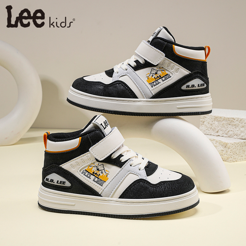lee童鞋板鞋男童2025秋款新款儿童休闲鞋软底校园轻便运动鞋男孩 - 图2