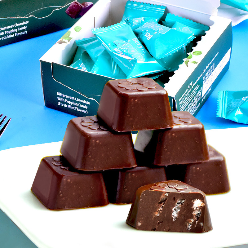 马来西亚倍乐思Beryl’s跳跳糖苦甜巧克力薄荷味喜糖送礼小吃零食,淘宝优惠券,粉丝福利购,淘宝优惠卷