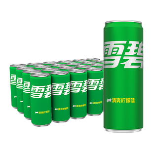 檀健次代言雪碧碳酸饮料330ml*24罐