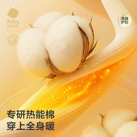 babycare宝宝内衣套装山茶花秋衣秋裤家居服空调睡衣秋冬婴儿童