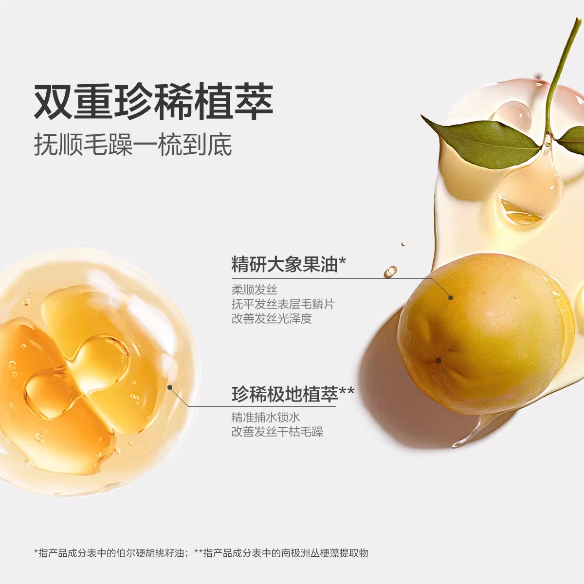 红色小象青甜控油去屑洗发水青少年50g*2