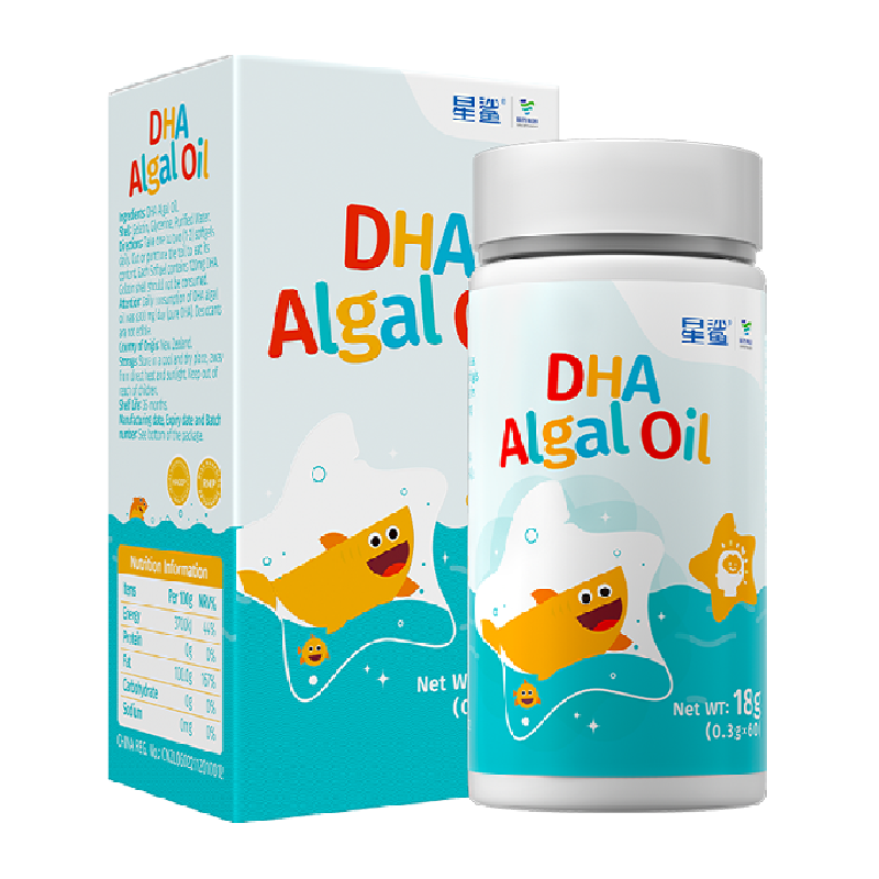 星鲨宝宝儿童新西兰进口dha海藻油 天猫超市DHA/核桃油