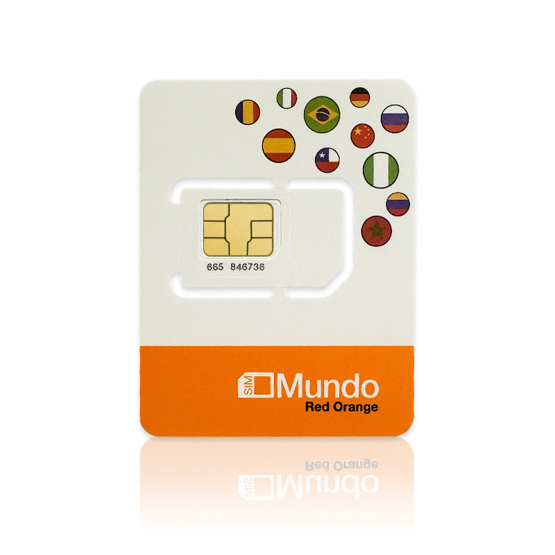 Spanish Orange calling card