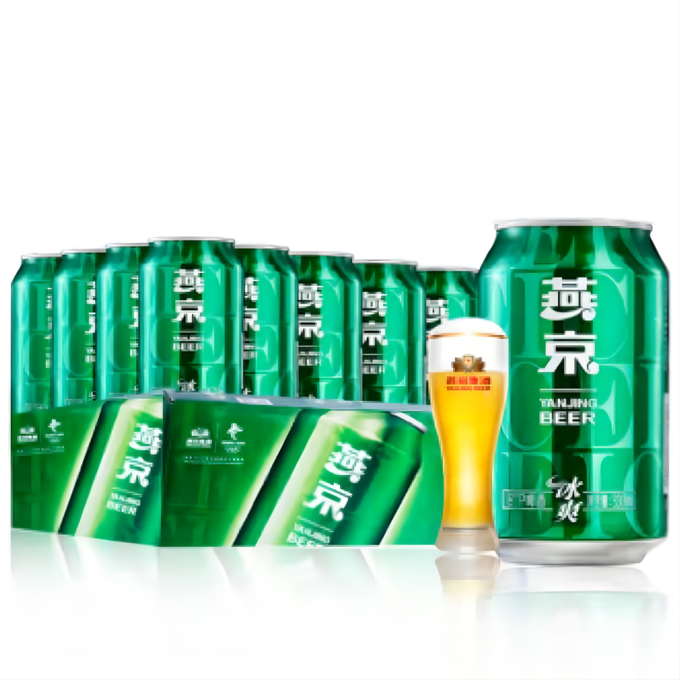 燕京啤酒燕京冰爽8度啤酒330ml6单组整箱正品保证日期新鲜特价 - 图3