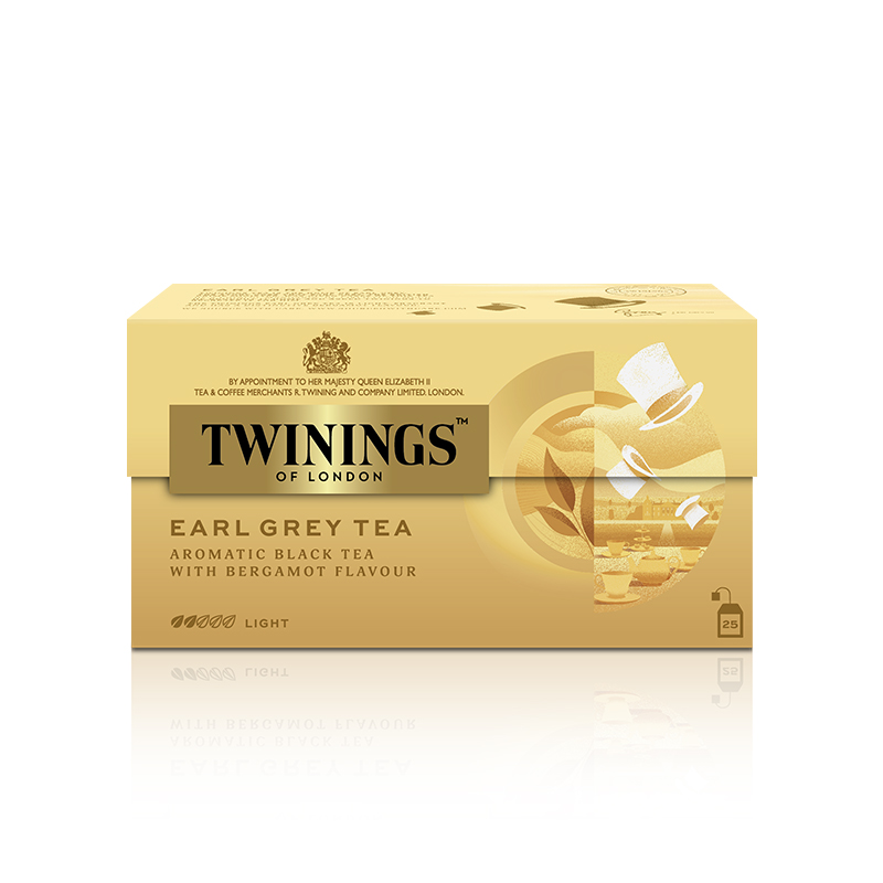 Twinings川宁豪门伯爵红茶2g*25袋便携袋泡茶包办公室下午茶 - 图0