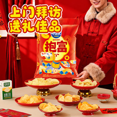 可比克零食大礼包446g零食礼包