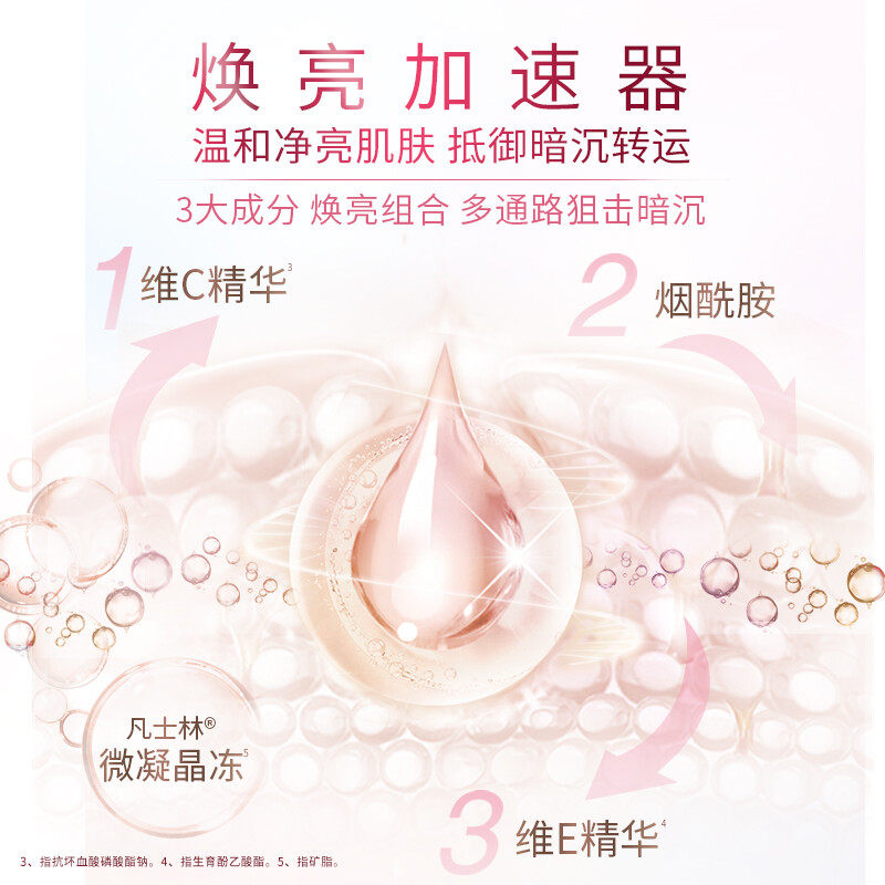 凡士林烟酰胺维他亮肤焕亮修护身体乳润肤露/乳400ML防晒提亮保湿