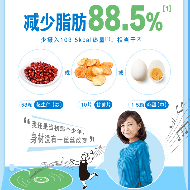 伊利中老年成人高钙低脂冲饮早餐牛奶粉850g*2罐礼盒装含膳食纤维