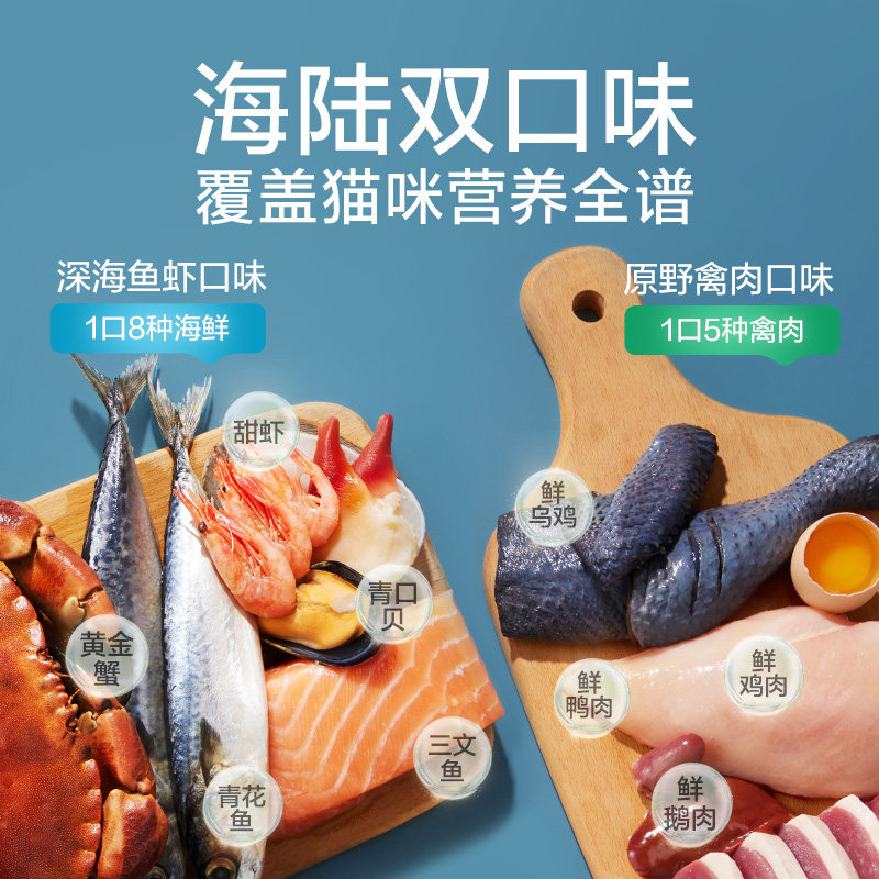 网易严选猫粮全价膨化粮官方正品1.8kg成猫幼猫粮无谷三文鱼发腮