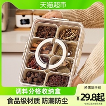 Morden Housewife Spice containing box Home Seasoning Large Stock Prickly pepper Pepper Sauce box Kitchen Seasoning Jar Seasoning Box