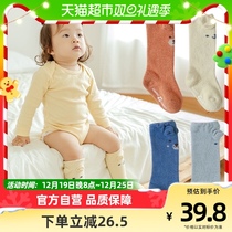 Baby Midbarrel Socks Baby Long Cylinder Newborn Socks Children Stockings Non-slip Floor Socks Socks SHOES SOCKS THIN SPRING FALL
