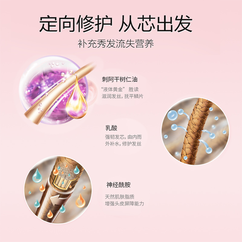 阿道夫精萃修护420ml温和护发素 天猫超市护发素