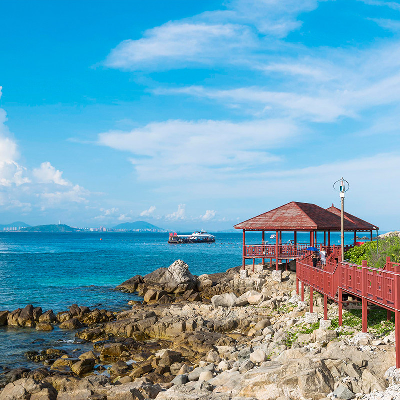 [蜈支洲岛-门船票+电瓶车环岛游+蜈支洲city walk]三亚蜈支洲岛观光游官方直营特惠 - 图2