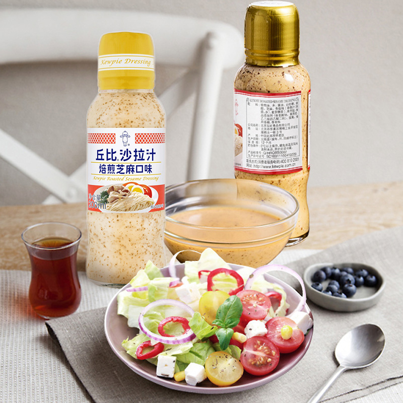 丘比沙拉汁焙煎芝麻200ml/瓶蔬菜水果沙拉寿司藕蘸料沙拉酱酱料 - 图2