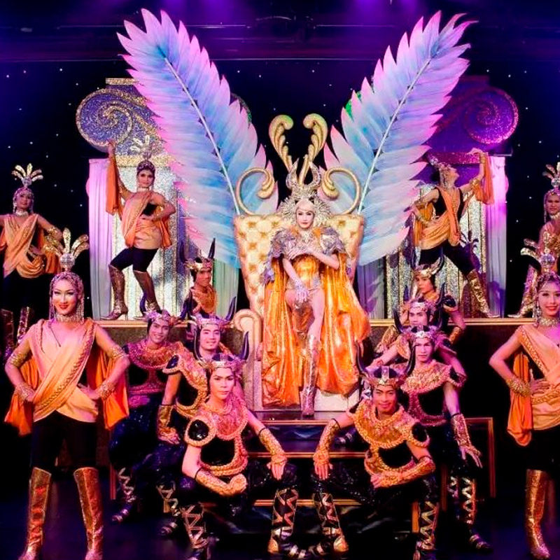 [阿卡萨人妖秀-演出门票]泰国芭提雅阿卡莎人妖表演秀VIP - 图1