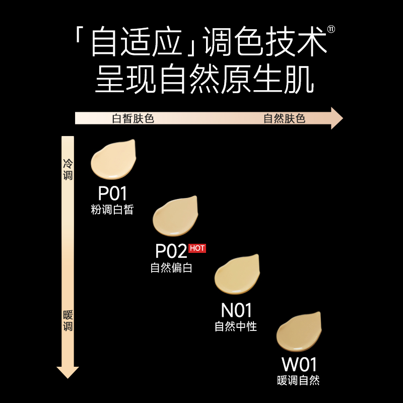 卡姿兰黑磁粉底液女遮瑕持久不脱妆干油皮底妆控油持妆正品官方