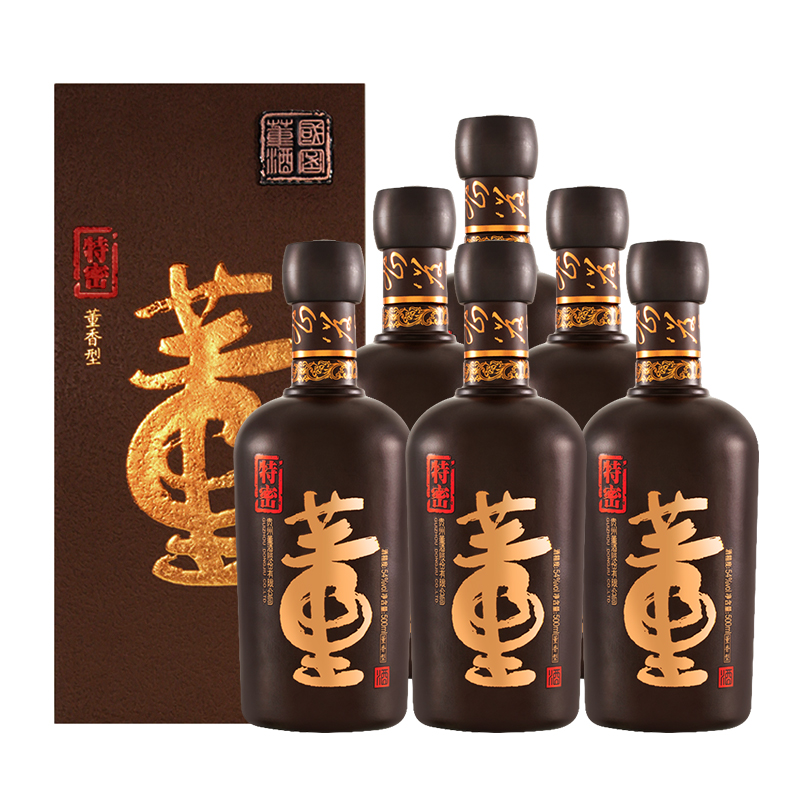 董酒特密54度500ml*6瓶董香型贵州高度白酒整箱装纯粮高端酒酒水 - 图3