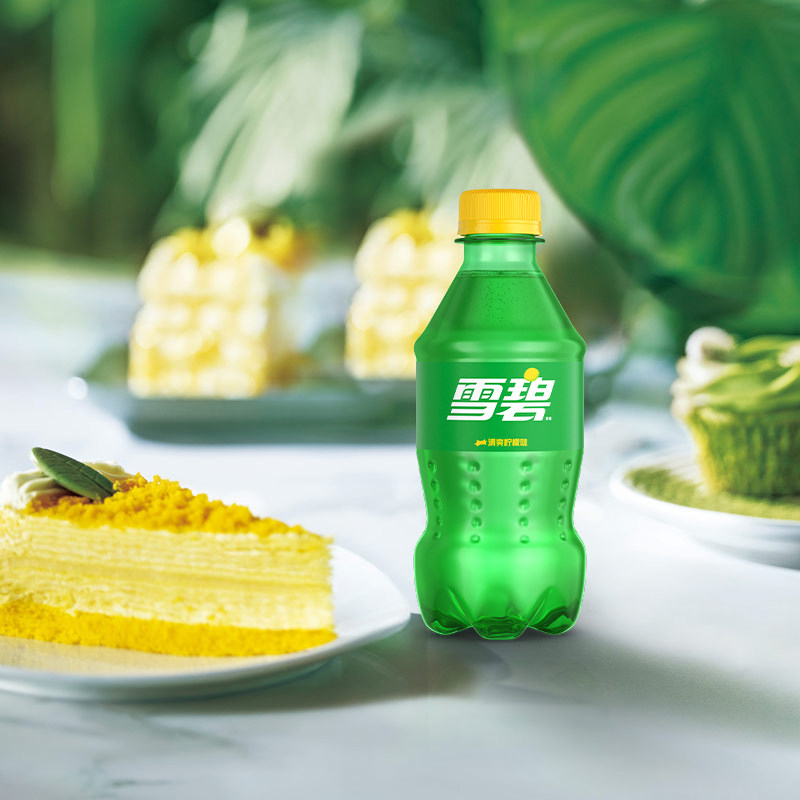 周杰伦/张艺兴双代言 雪碧汽水碳酸饮料汽水柠檬味300mlx24瓶整箱